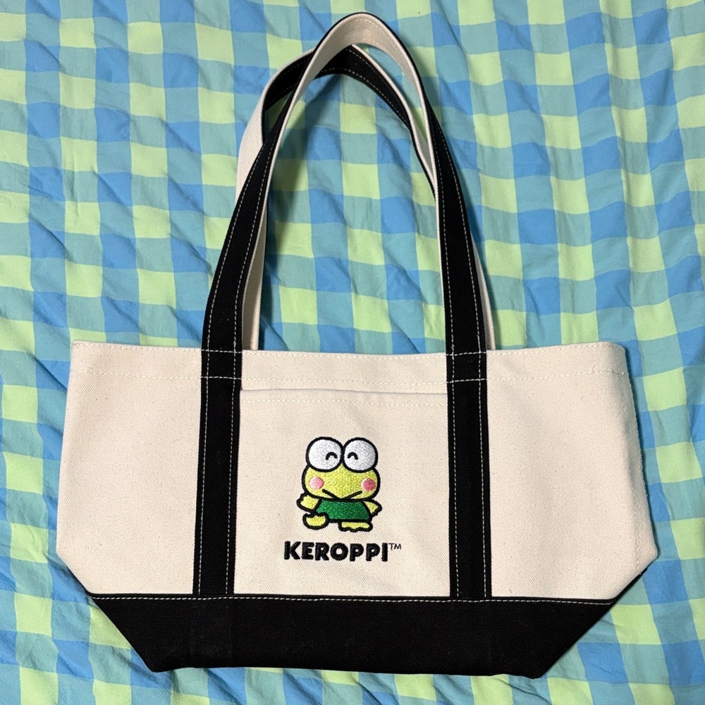 BAGGU Keroppi Canvas small tote